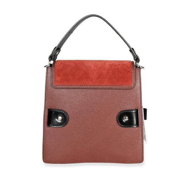 Proenza Schouler Russet Calfskin & Suede Buckle Trapeze Bag - Picture 3 of 6